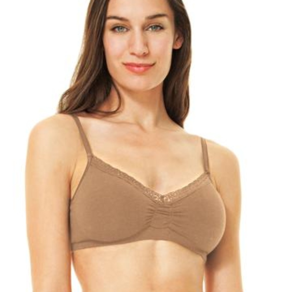 Blue Canoe nude organic cotton bamboo bralette